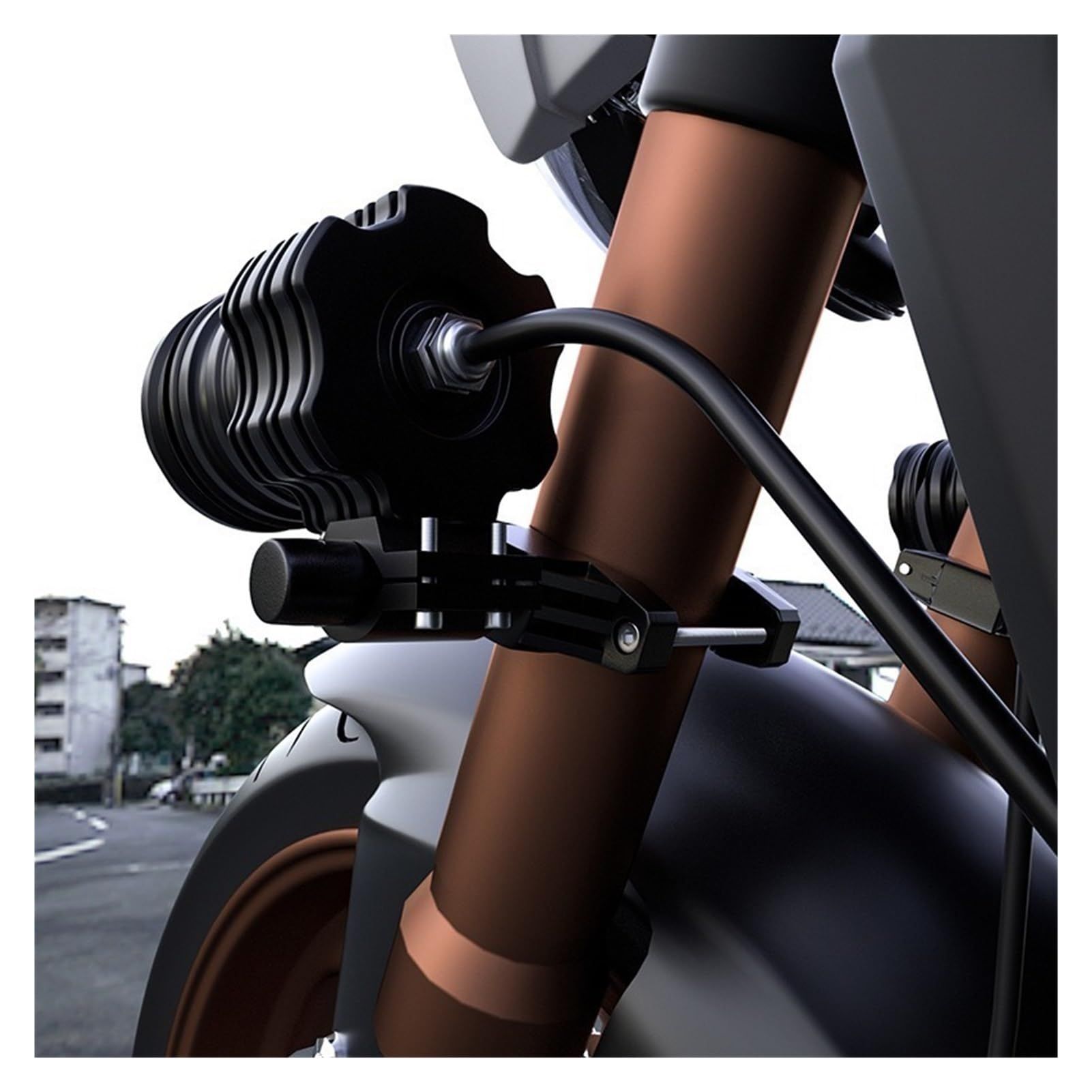 Universal Mount Bracket for Motorcycle Bumper Modified Headlight Stand Spotlight Frame Support for Bracket Holder