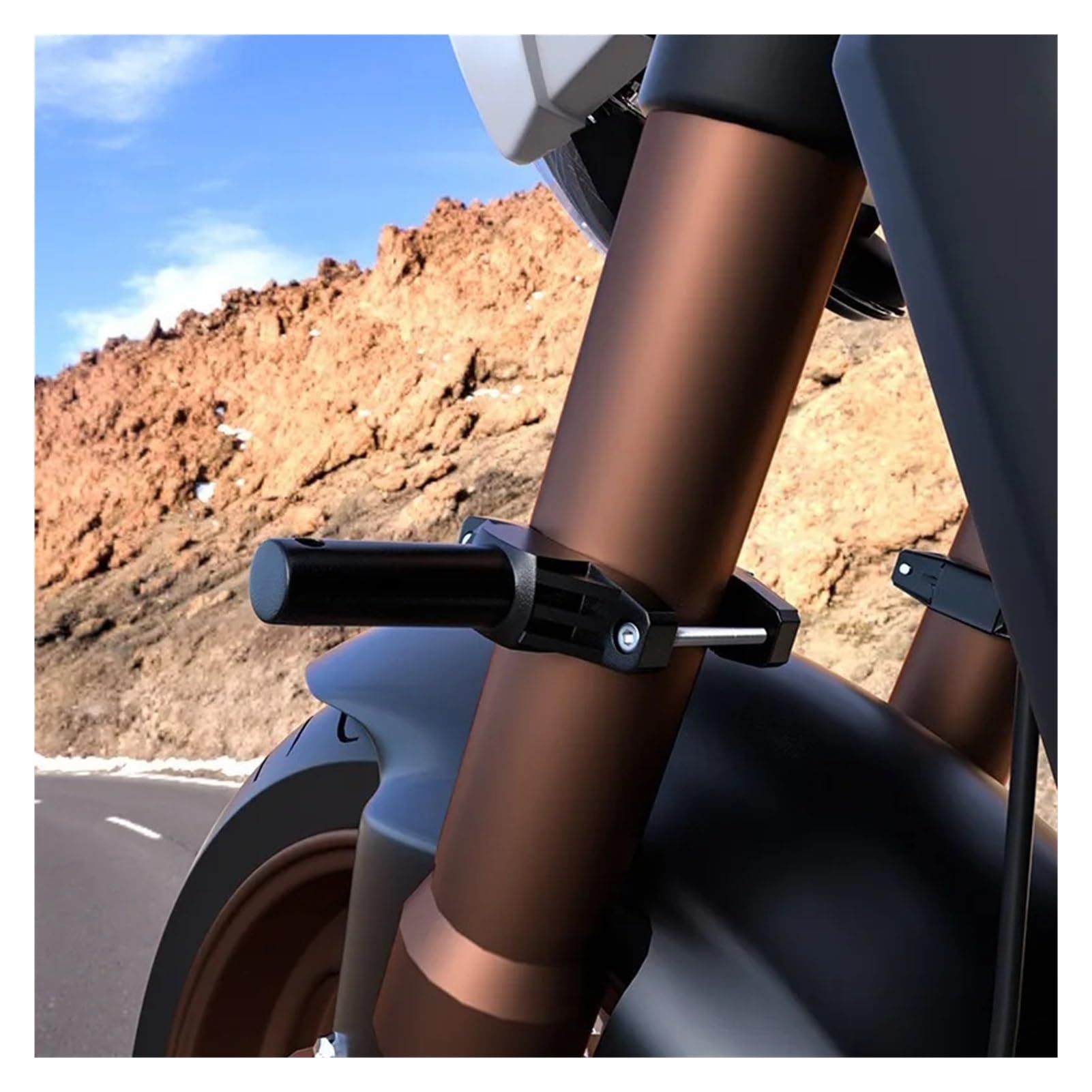 Universal Mount Bracket for Motorcycle Bumper Modified Headlight Stand Spotlight Frame Support for Bracket Holder