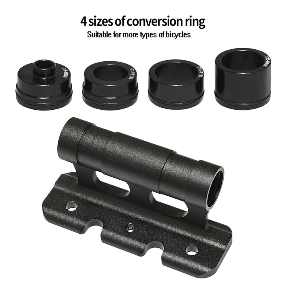 Bike Fork Mount, Bike Fork Mount Quick Release Thru Axle Carriers Front Fork Block Car Roof Rack Carriers