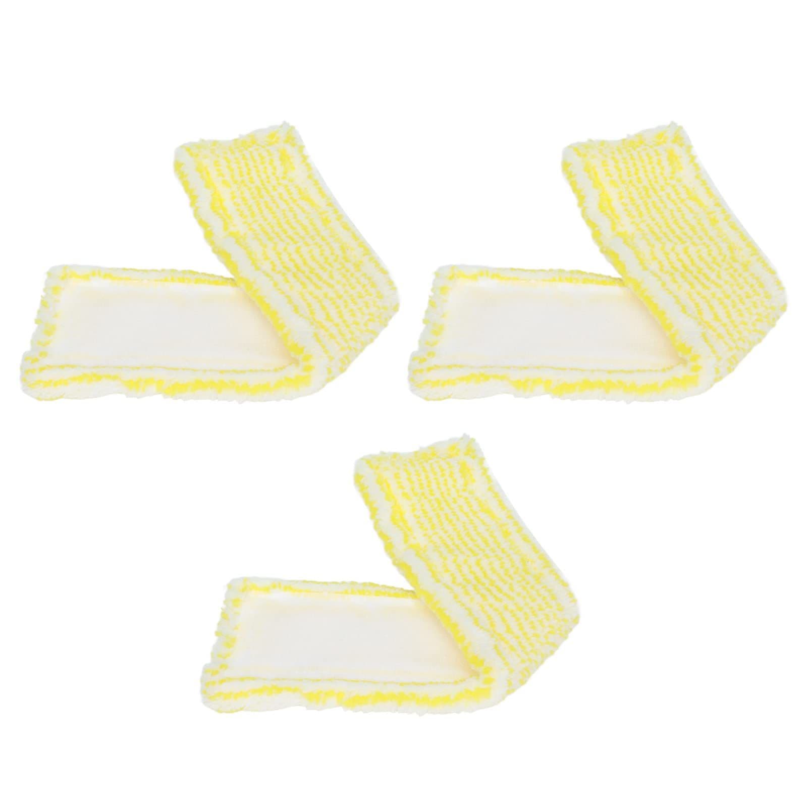 3 Piece Microfiber Window Cleaner Pad Replacement for Window Cleaner High Absorbency Durable Cloth