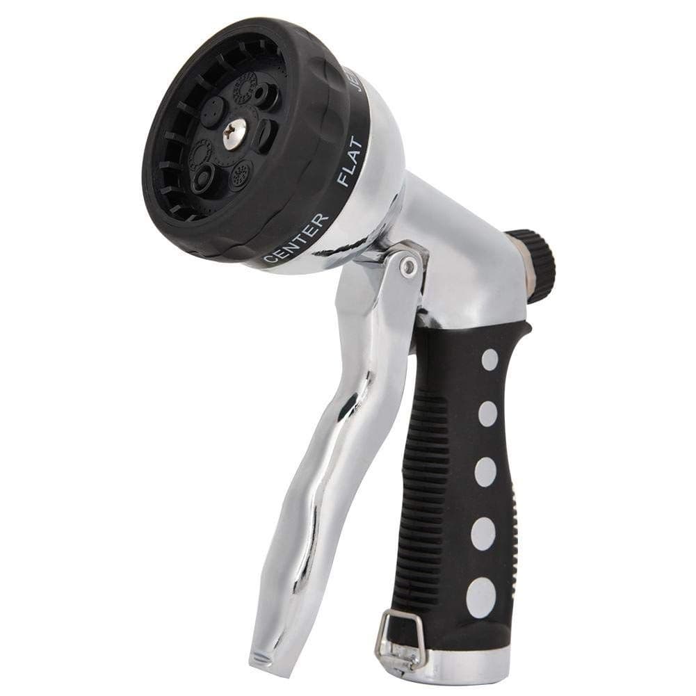 Adjustable Hose Nozzle High Pressure Garden Sprayer Ergonomic Design Leak Proof for Watering Plants Car Washing