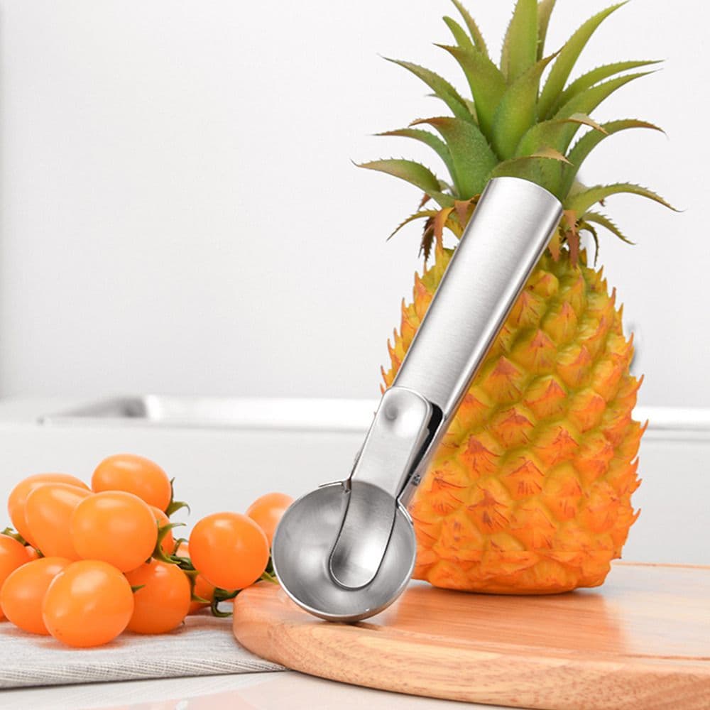 Ice Cream Scoop Stainless Steel Trigger Comfortable Handle 2 Piece
