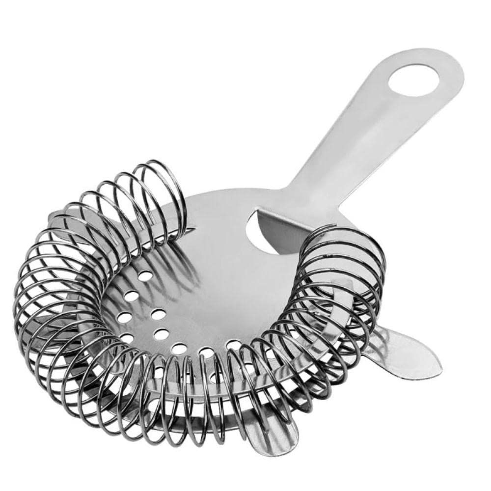 Bar Strainer Stainless Steel Cocktail Strainer Bar Sprung Cocktail Shaker Mixed Drink Bartender Professional Bar Tools
