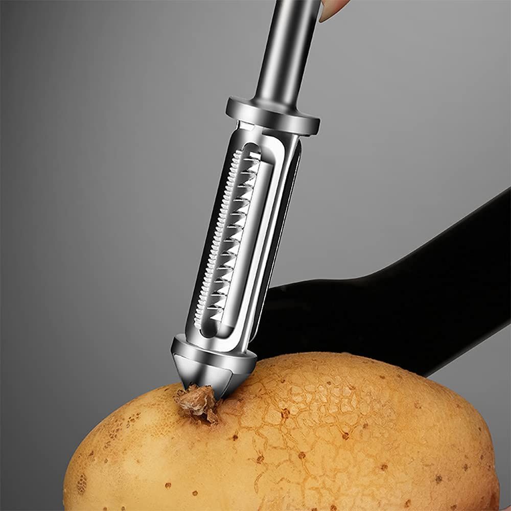 Carrot,Potato, Veggie Peeler, Shredded Carrots, Cucumber Slicer Vegetable Cutter, Stainless Steel Peeler with Julienne