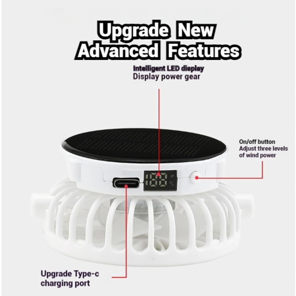 Solar Rechargeable Peaked Cap with Built-in Fan for Outdoor, Heat Relief, USB & Solar Powered Fan Hat for Sports for Outdoor, Heat Relief