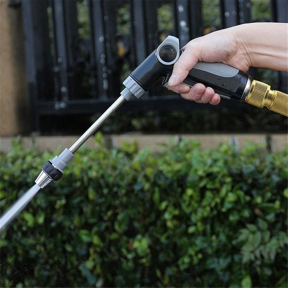 Water Hose Sprayer Nozzle High Pressure Washer, Spray Gun Garden Hose Nozzle Lawn Sprinkler Watering Water Jet Car Wash Power Washer Tool