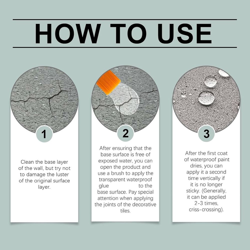 Transparent Waterproofing Coating,150g Quick-Drying Tile Repair Glue,Waterproof Leak Repair Spray,Invisible Waterproof Agent Transparent Repairing Leak,for Roofs,Walls,Cracks,Concrete,Wood Multipurpose Gentle No-Rinse Shoe Cleaner & Whitening Cream,