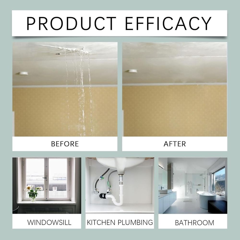 Transparent Waterproofing Coating,150g Quick-Drying Tile Repair Glue,Waterproof Leak Repair Spray,Invisible Waterproof Agent Transparent Repairing Leak,for Roofs,Walls,Cracks,Concrete,Wood Multipurpose Gentle No-Rinse Shoe Cleaner & Whitening Cream,