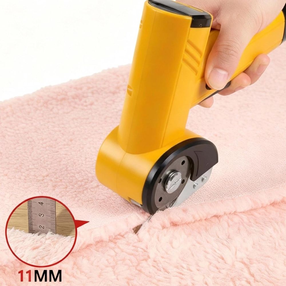 Rechargeable High-Speed Cardboard Cutter, Powerful Cordless Electric Scissors with LED Light & USB Charging, Four Speed Settings Low Vibration Mini Box Cutter