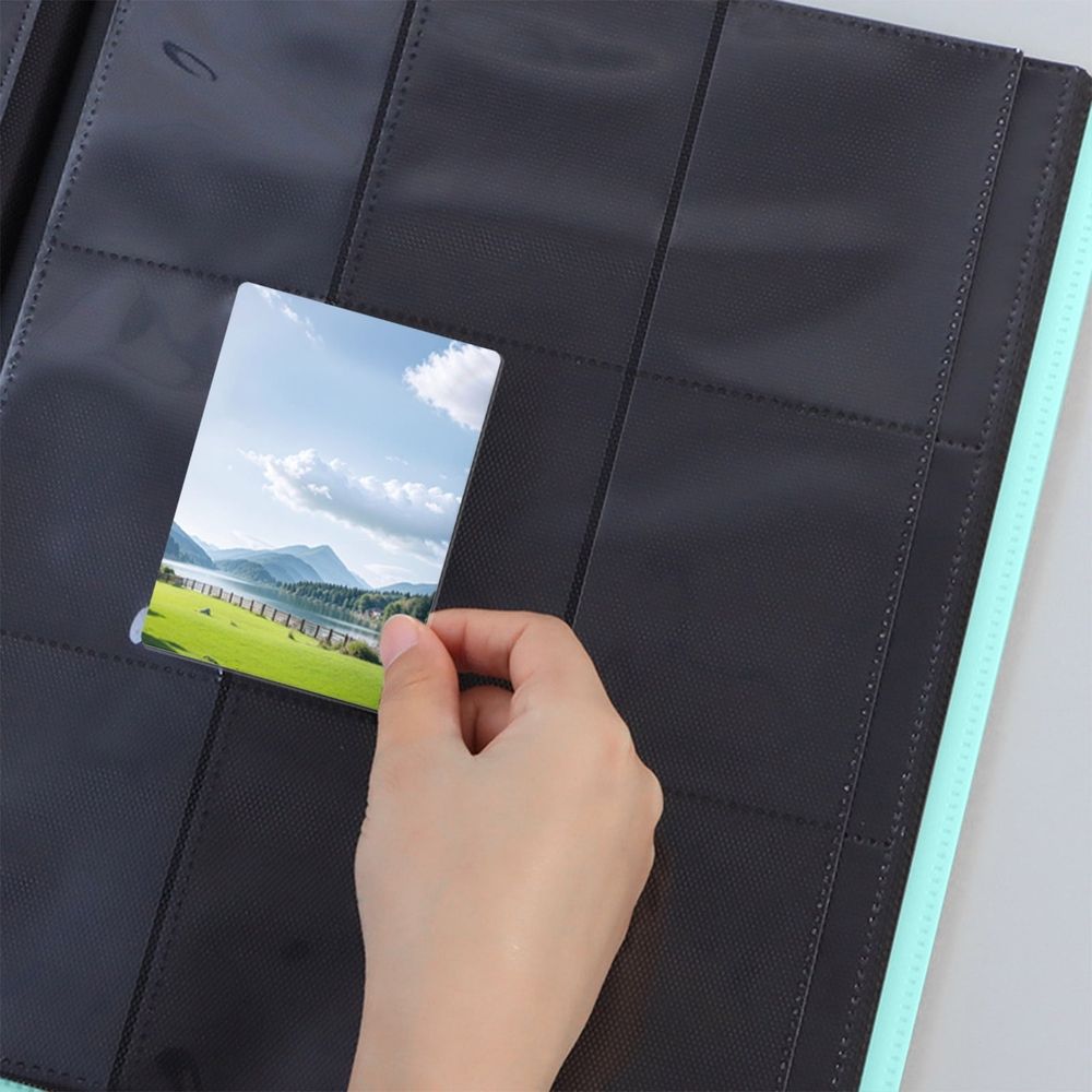 13-Sleeve Trading Card Binder, Multiple Pocket Collector Card Album for Standard Cards, Side Loading Card Collection Folder for Game Cards, Sport Cards