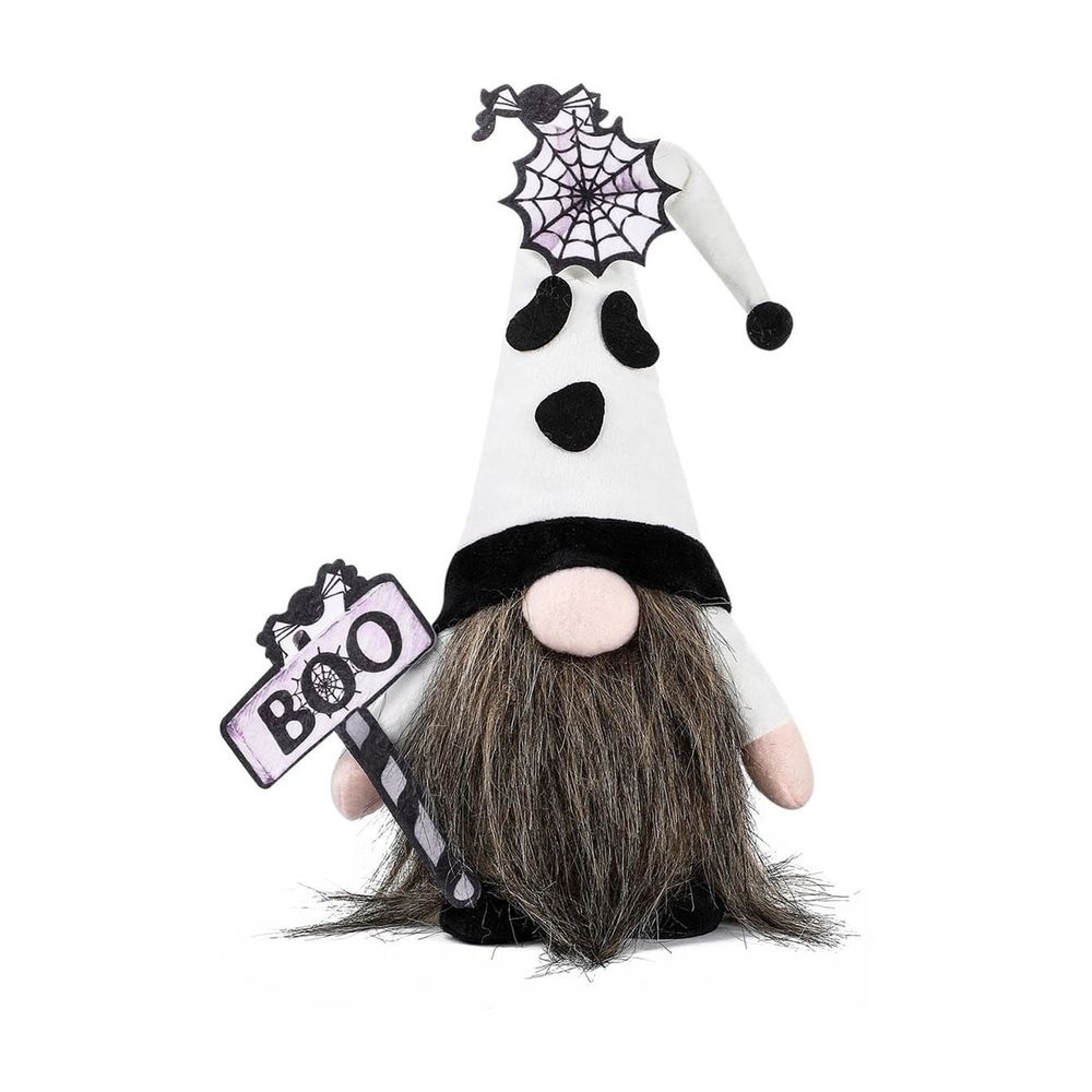 Halloween Gnome Figurines Faceless Doll Ornament Set for Party Decor | Fabric Dwarf Decorations for Home Shelf Mantel Tabletop | Reusable Holiday Decor for Indoor Halloween Party Haunted Houses