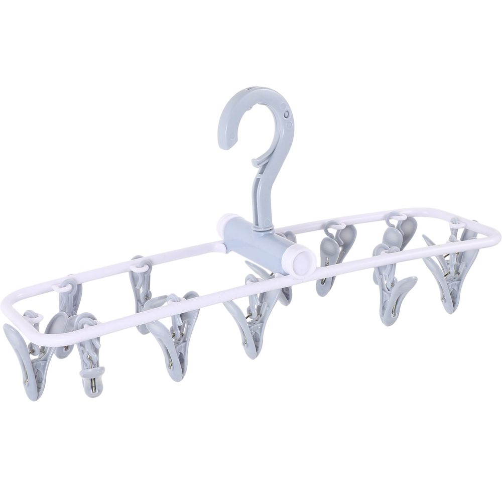 Laundry Drying Rack Foldable Hanging System for Bras Hosiery and Delicates