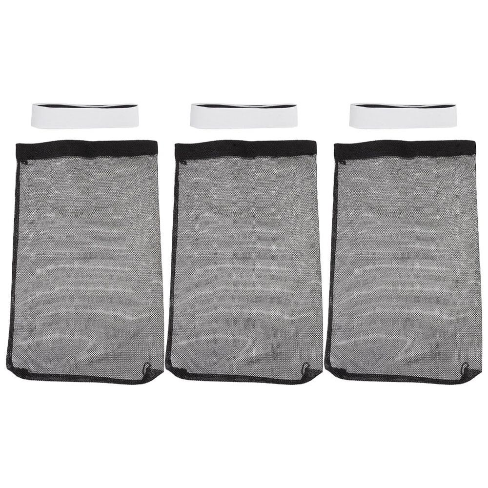 Nylon Dryer Lint Catcher, Black, Compact Design, Easy to Carry, 3Pcs