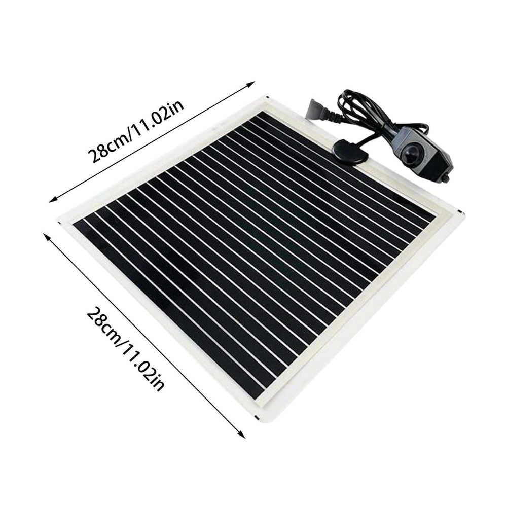 Reptile Heating Pad, Waterproof Reptile Heat Pad Under Tank Terrarium, With Temperature Control, Safety Adjustable Reptile Heat Mat For Turtles, Lizards, Frogs, And Other Reptiles