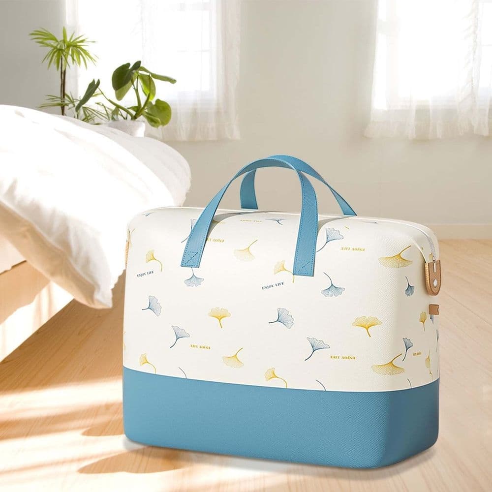 Large Storage Bags Foldable Breathable for Blankets Comforters Bedding Clothes Pillows Sheets