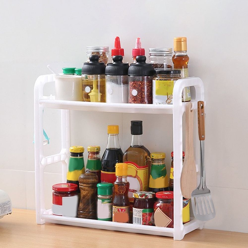 Spice Rack Organizer For Cabinet, Spice Shelf Storage For Kitchen Pantry Cabinet, Space-Saving Kitchen Spice Organizer For Seasonings