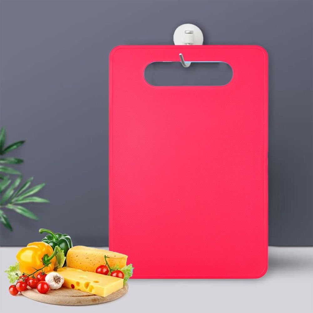 Cutting Boards For Kitchen, Plastic Cutting Board, Thick Chopping Boards For Meat, Veggies, Fruits, With Easy Grip Handle, Bpa Free