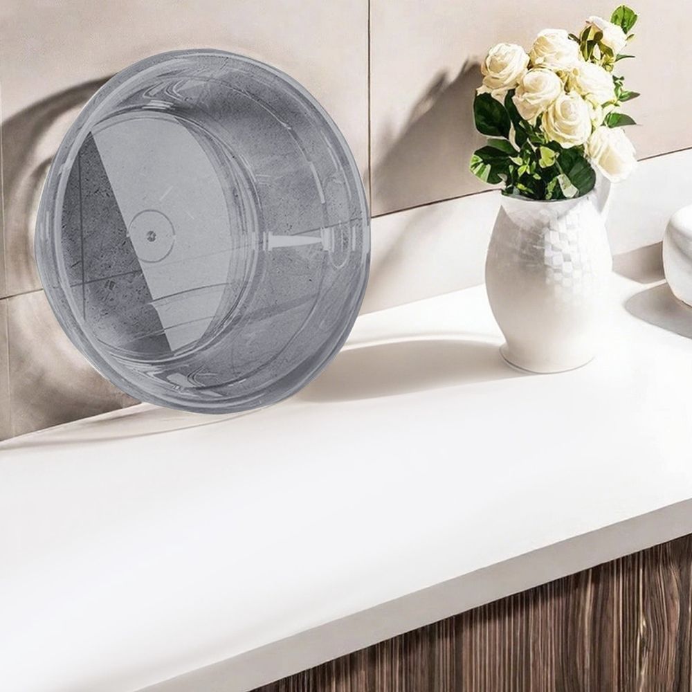 Plastic Clear Washbasin, Transparent Foot Washing Basin, Plastic Round Bedside Laundry Soaking Tub, Portable Laundry Washbasin for Washing Cleaning Foot Bath