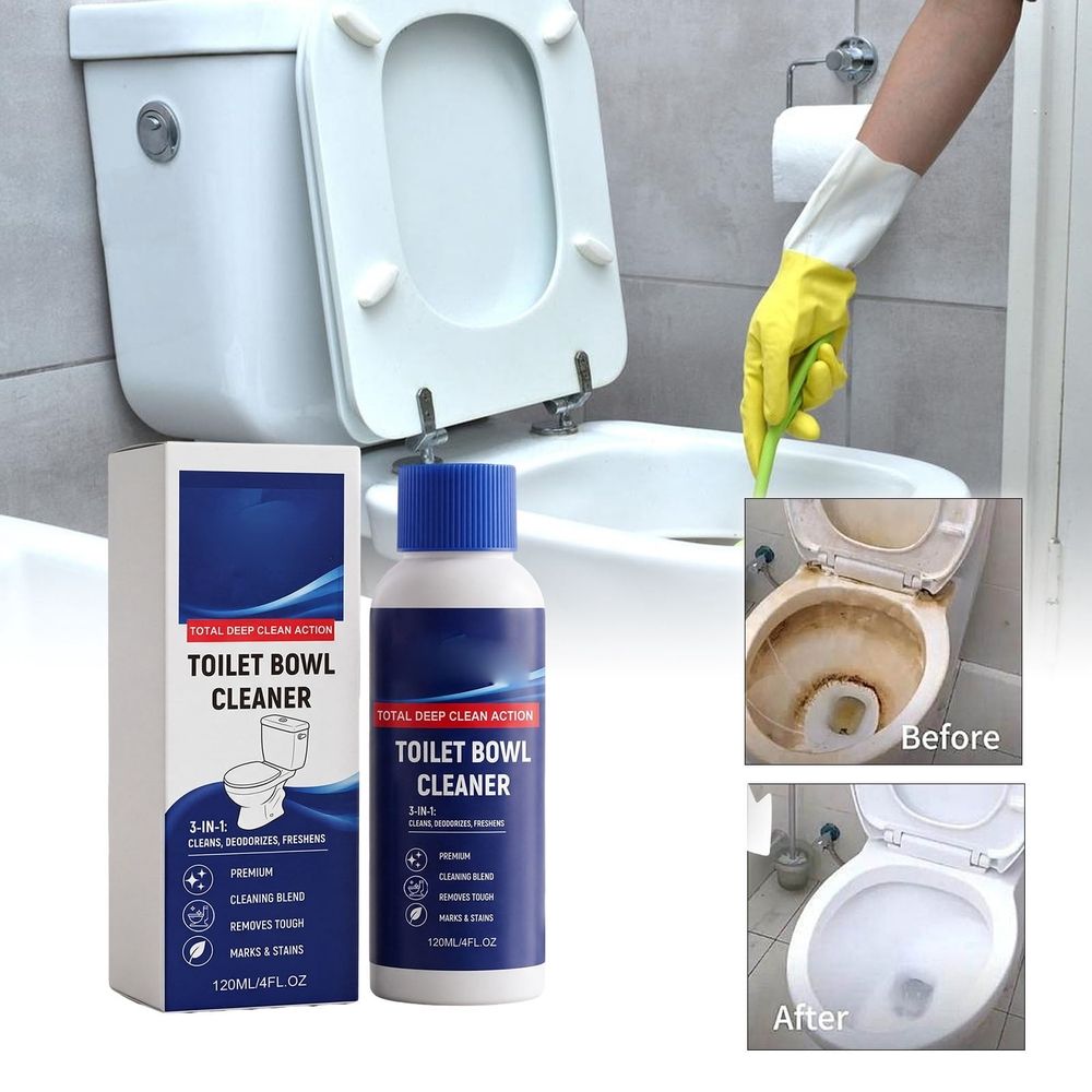 Toilet Cleaner Foam For Removing Stubborn Stains And Odors 120ml