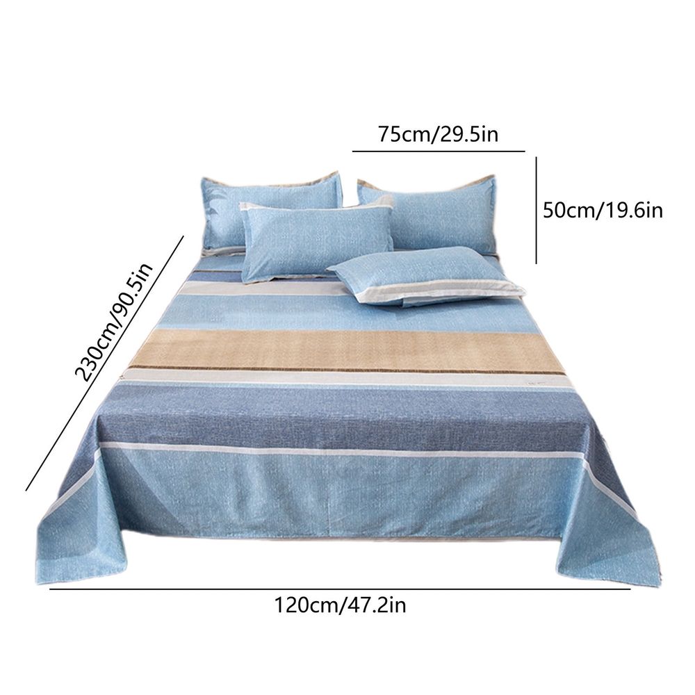 Bedding Sets 3 Piece All Season Comforter Sheet Set with Pillow Cases - Twin Size Microfiber Bed in a Bag Set for Adults - Shrinkage and Fade Resistant Easy Care Bedroom Essentials