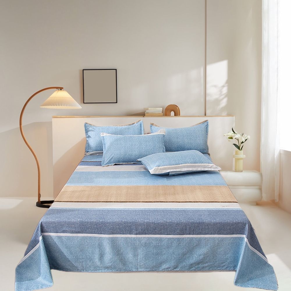 Bedding Sets 3 Piece All Season Comforter Sheet Set with Pillow Cases - Twin Size Microfiber Bed in a Bag Set for Adults - Shrinkage and Fade Resistant Easy Care Bedroom Essentials