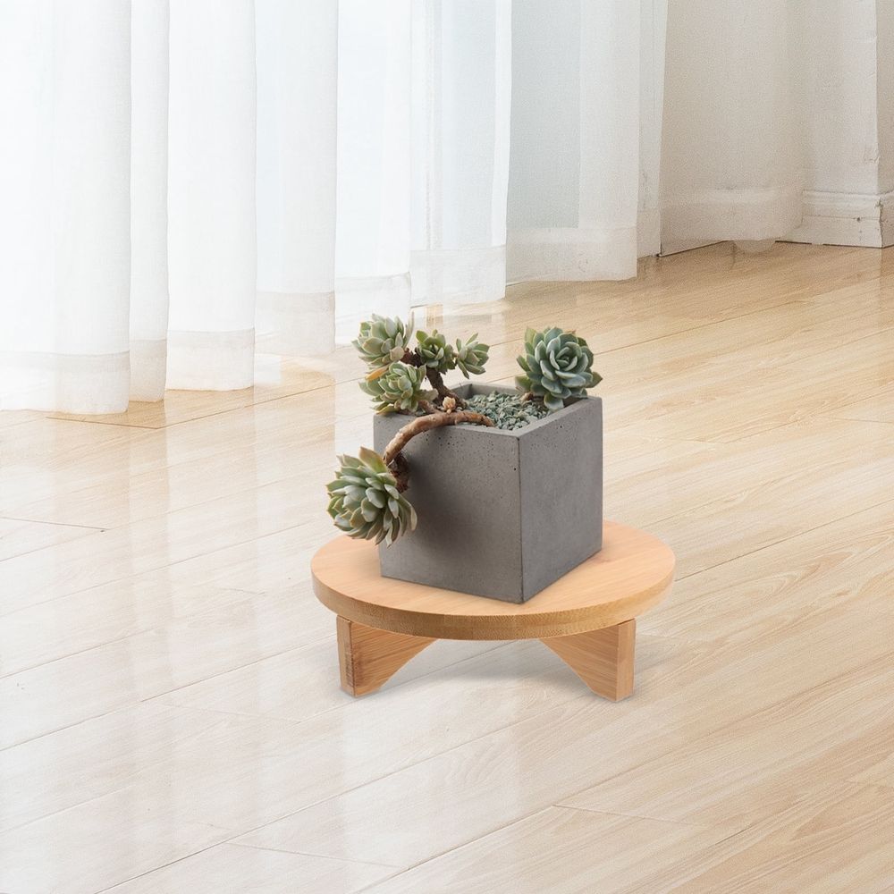 Wooden Plant Stand and Indoor Plant Shelf, Ideal for Small Plants, Plant Holders, and Decorative Indoor Plant Tables