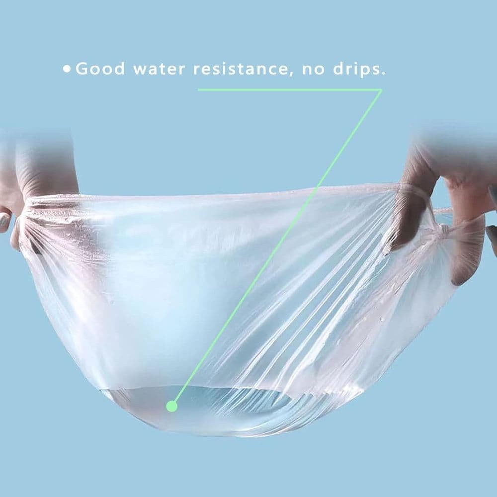 100PCS Disposable Shower Caps Elastic Bath Cap Plastic Waterproof Clear Shower Cap Bath Shower Caps Women Spa,Men Hair Caps,Home Use,Hotel and Hair Salon, Travel