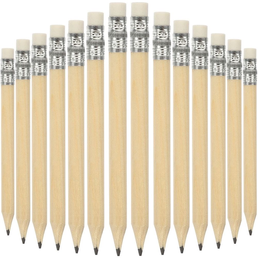 Khaki Wood Pencils Set of 100 with Ergonomic Design for Smooth Writing and Everyday Use