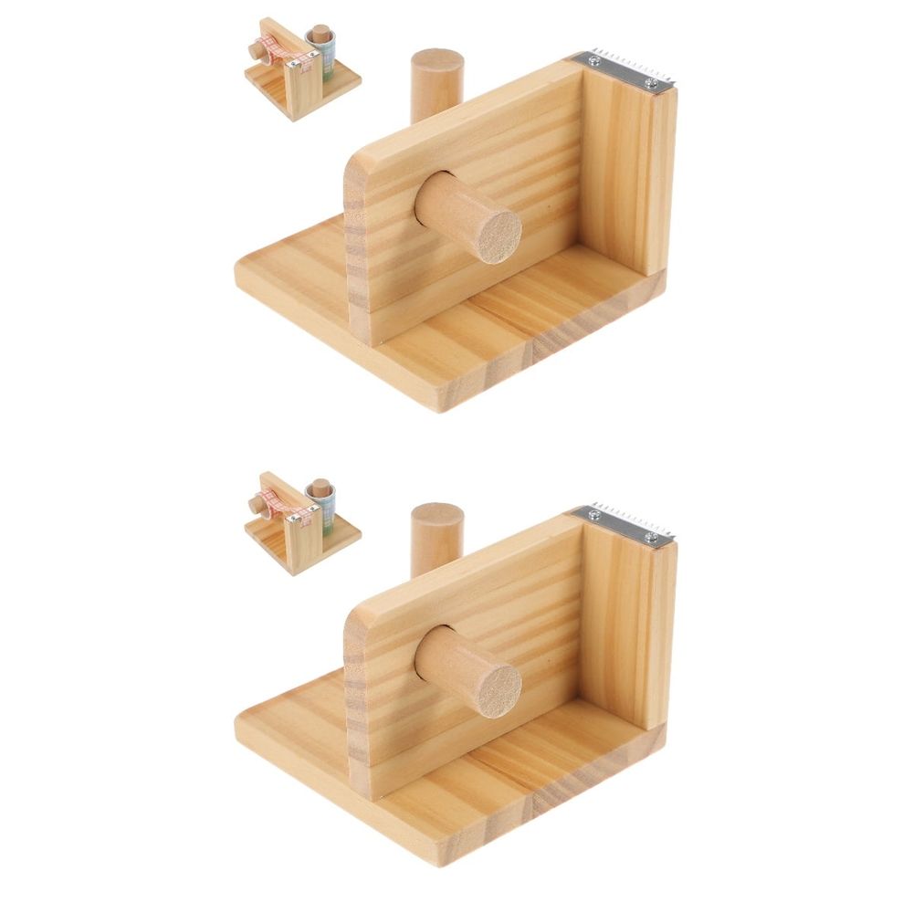 Convenient Sticker Dispenser Khaki Professional for Home Easy to Use and Store 2Pcs