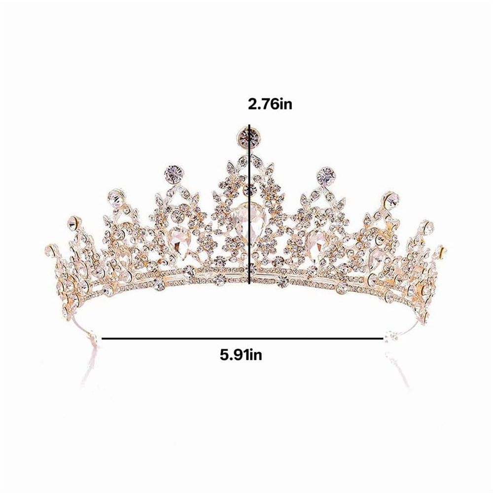 Wedding Birthday Crowns Bride Queen Crown For Women Headpieces