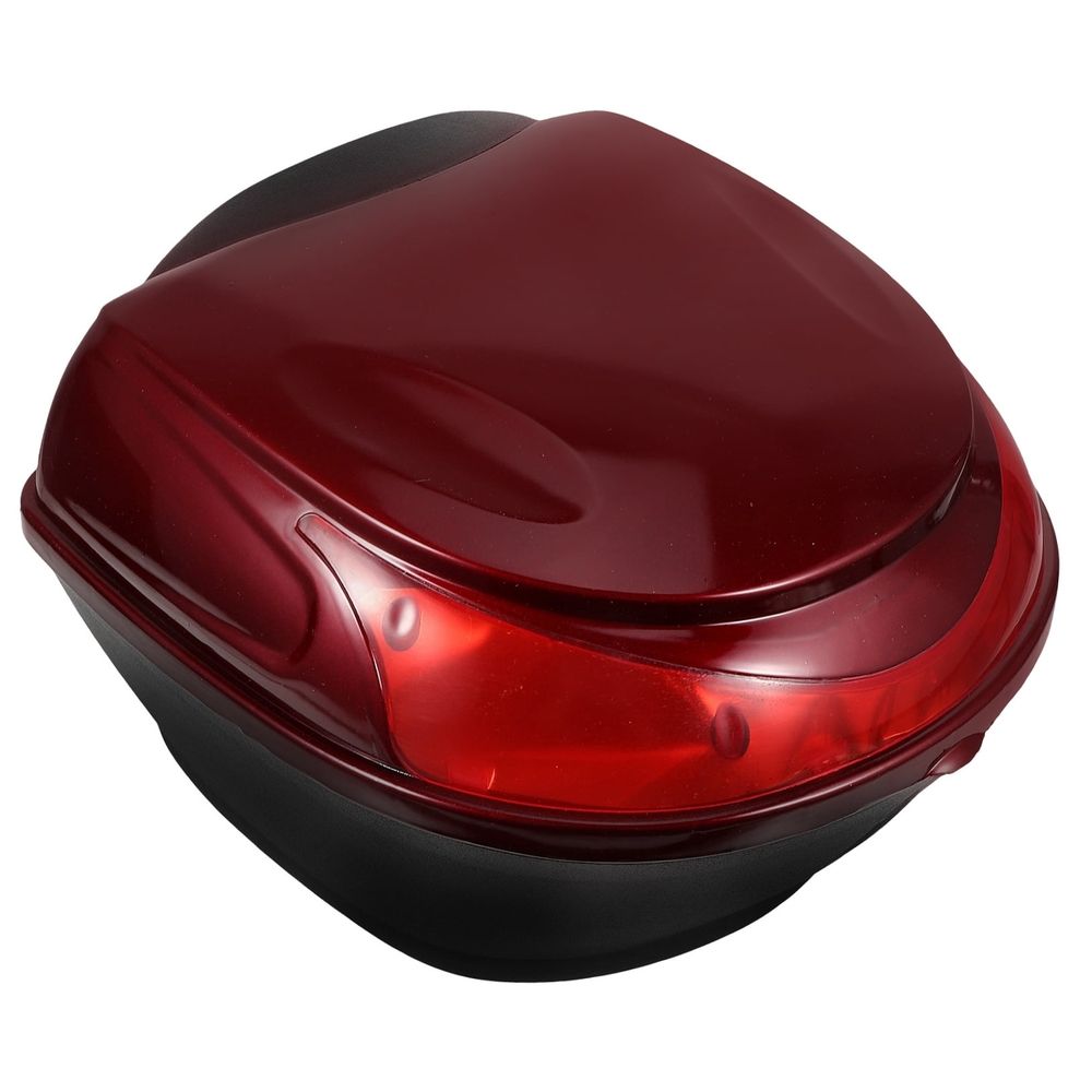 Durable Dark Red Motorcycle Storage Case for Riding Essentials 1Set