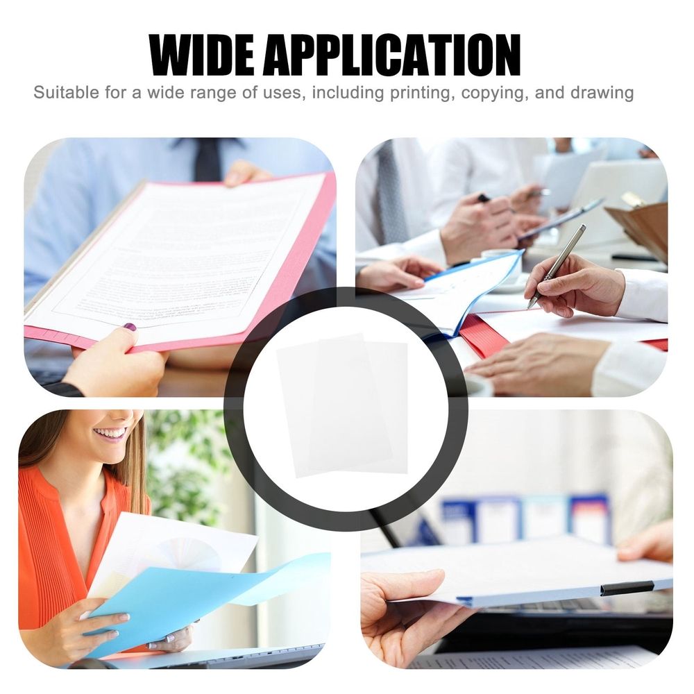 Thick White Printer Paper A4 for Home Use with Smooth Finish