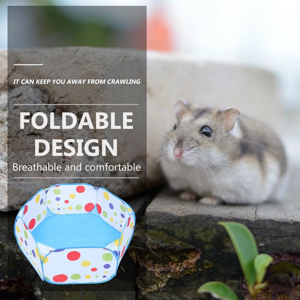 Pet Isolation Fence Multi Polyester Portable Lightweight for Home 1Pc