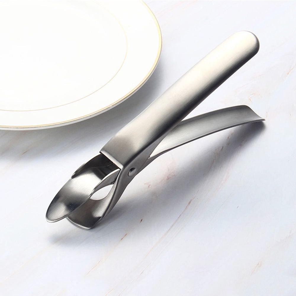 Anti-Scalding Bowl Clip Plated Silver Pot Dish Gripper for Kitchen Use