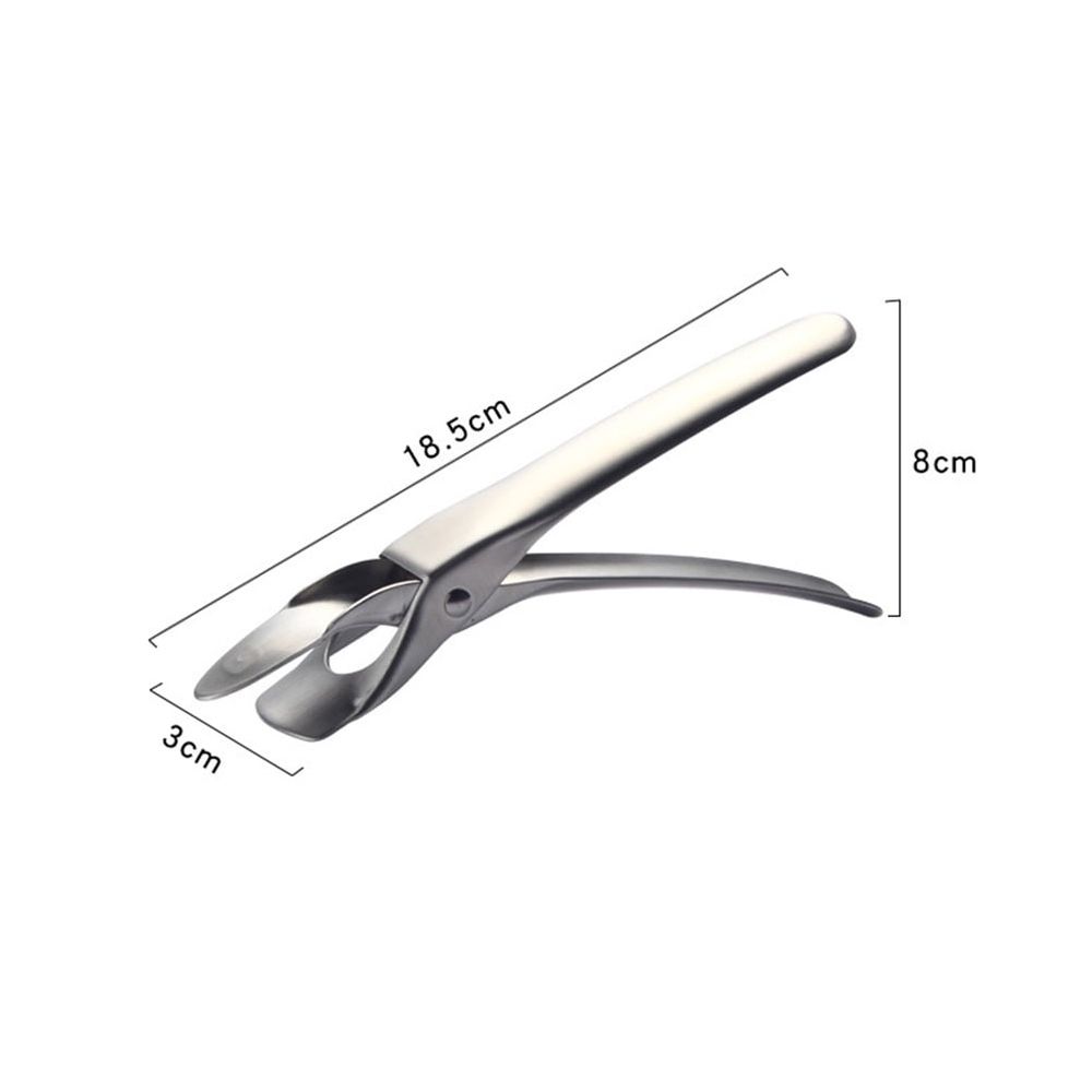 Anti-Scalding Bowl Clip Plated Silver Pot Dish Gripper for Kitchen Use