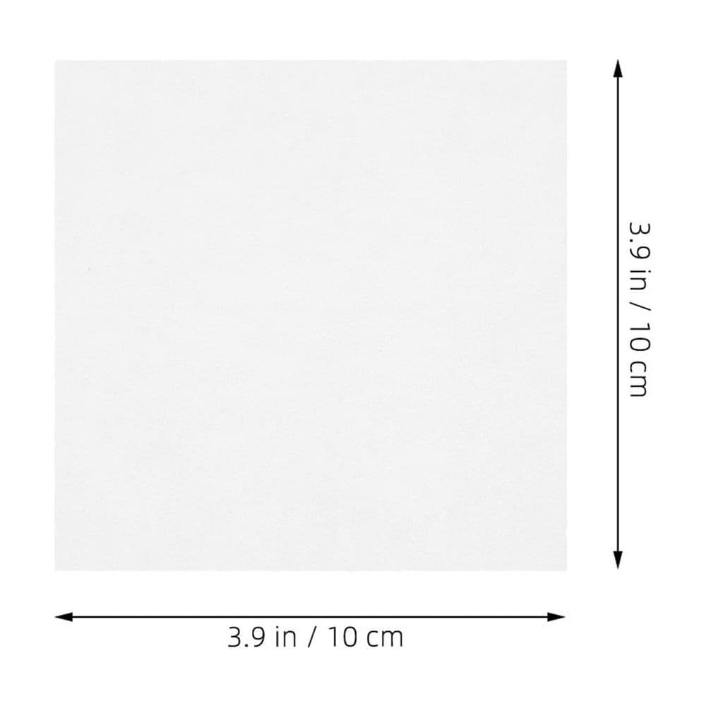 Weighing Paper Non-Stick Surface 10x10cm White 500 Piece