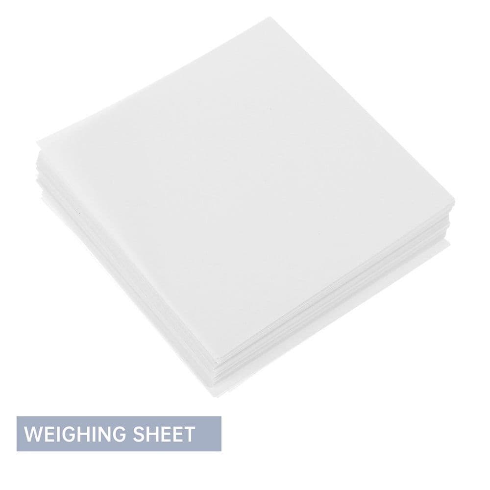 Weighing Paper Non-Stick Surface 10x10cm White 500 Piece