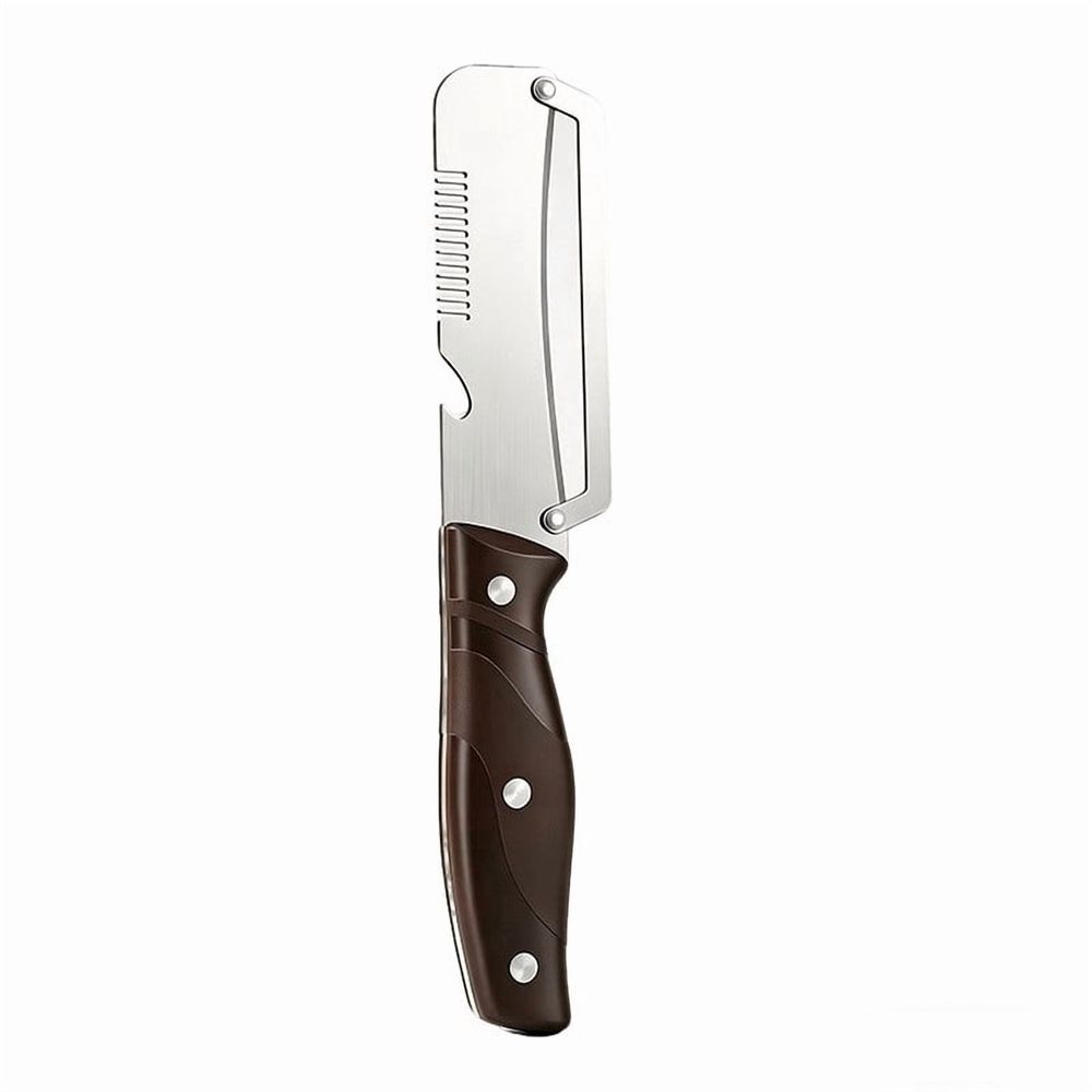 Multifunctional Vegetable Peeler, 3 in 1 Stainless Steel Blade Peeler for Kitchen with Wooden Handle and Bottle Opener, Ultra-Sharp Peelers Kitchen Tool for Fruits and Vegetables