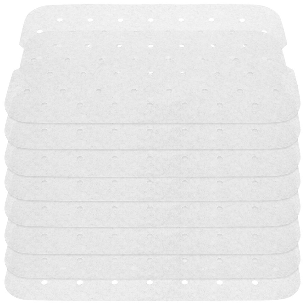 Non-Absorbent Air Fryer Sheets White for Home Baking Even Heat Distribution 100Sheets