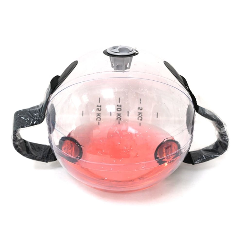 Water Filled Sports Training Weightlifting Transparent Adjustable Multipurpose Fitness Water Ball Safe Soft Water Bag