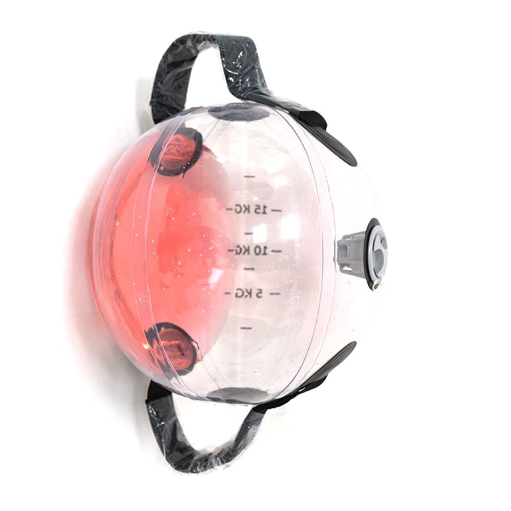 Water Filled Sports Training Weightlifting Transparent Adjustable Multipurpose Fitness Water Ball Safe Soft Water Bag