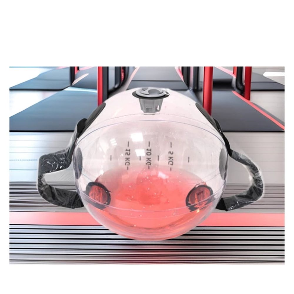 Water Filled Sports Training Weightlifting Transparent Adjustable Multipurpose Fitness Water Ball Safe Soft Water Bag