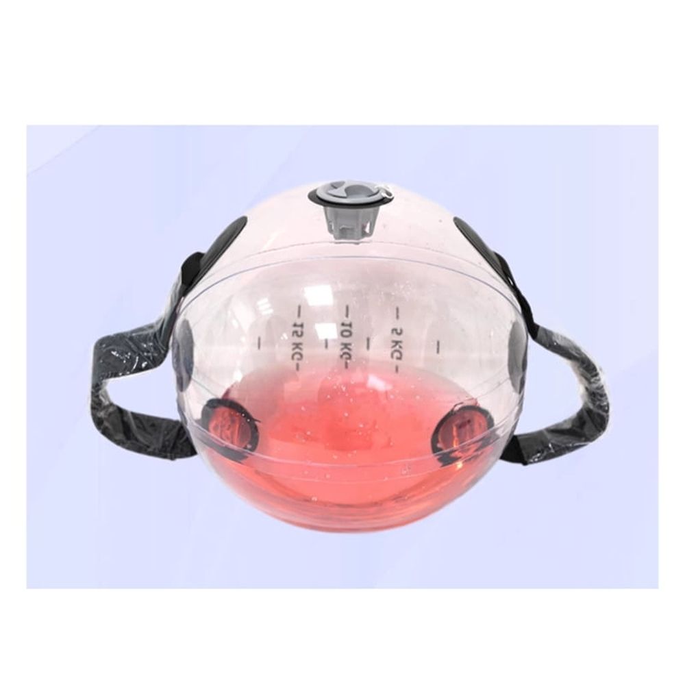 Water Filled Sports Training Weightlifting Transparent Adjustable Multipurpose Fitness Water Ball Safe Soft Water Bag