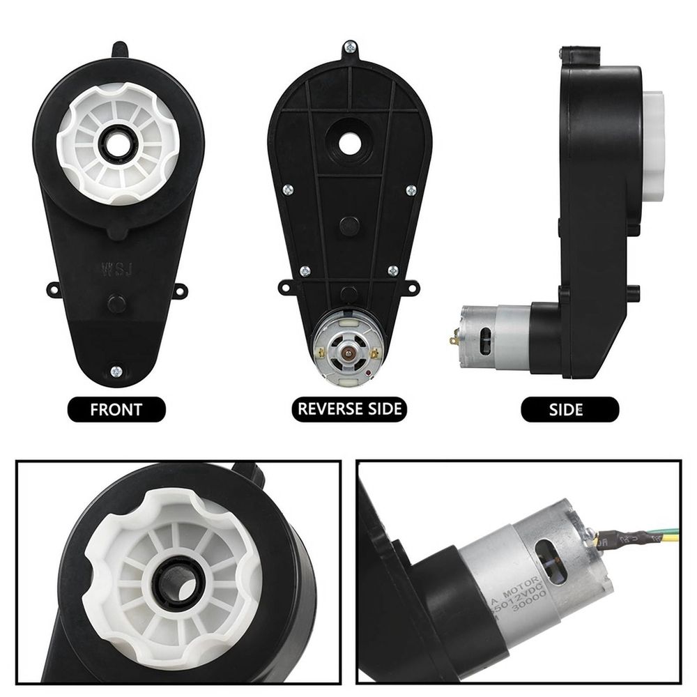 12V Kids Ride on Car 30000RPM Motor 2Pcs Electric Motor Motorcycles High Speed RS555 Drive Engine