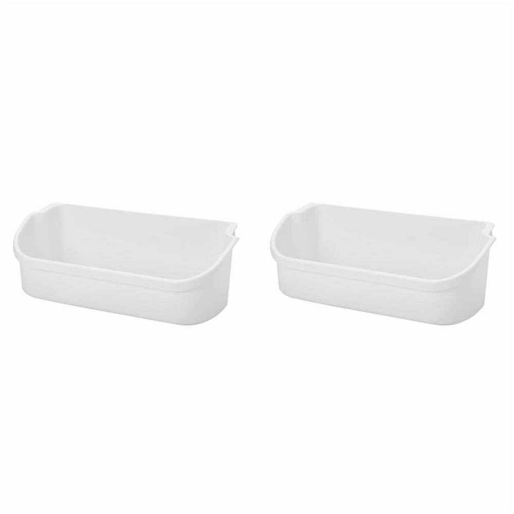 2X 240356401 Refrigerator Door Shelf Bin Compatible with FRS6HR5JW0, FFHS2622MBMA, FRS26RLECSR, Upper Door Bin