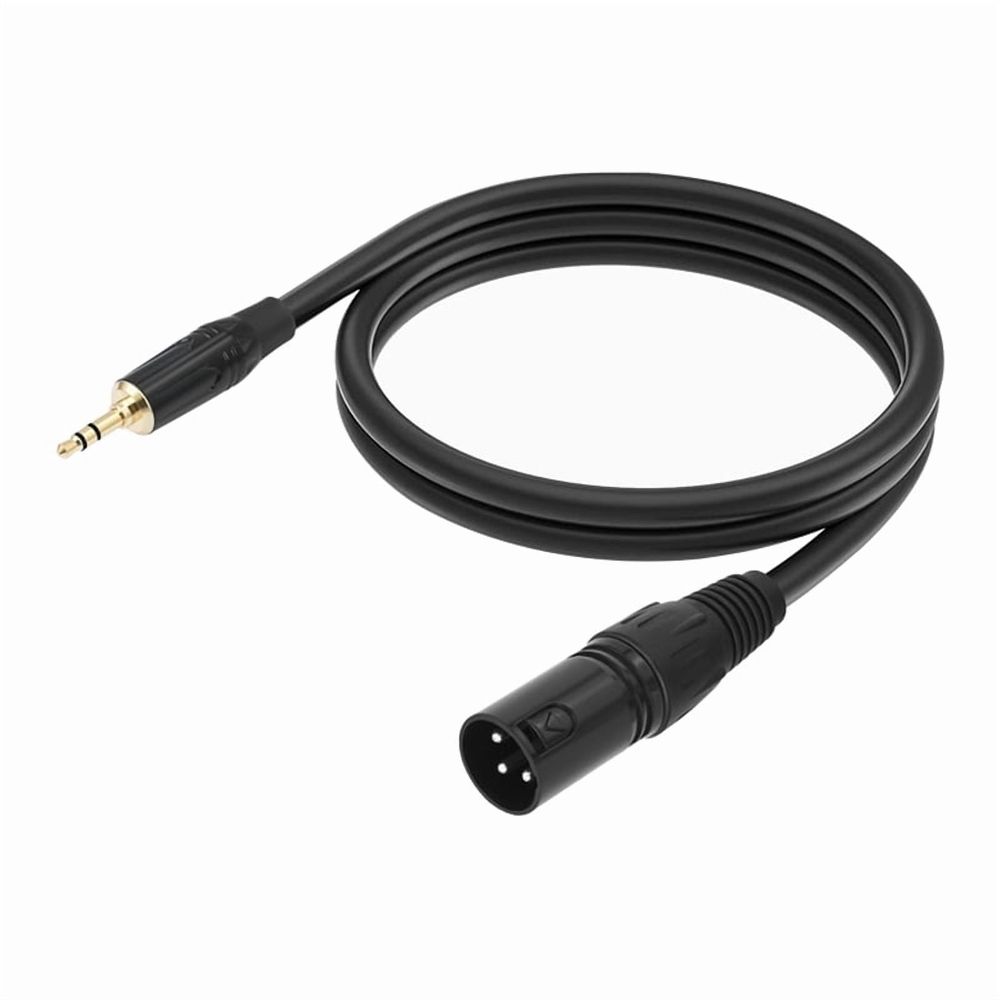 2pcs 3.5mm to Cable Adapter Balanced 1/8 Inch Mini Jack Stereo to 3Pin XLR Male Microphone Audio Cable 300cm