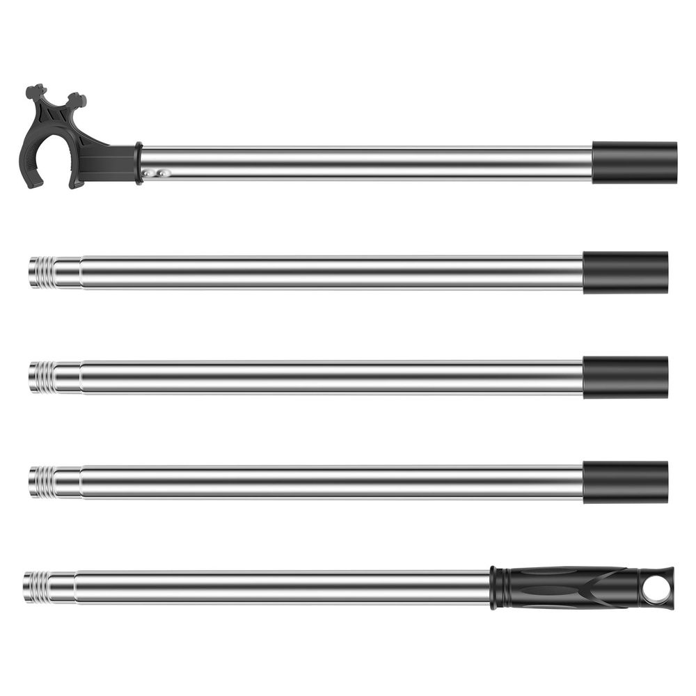 Stainless Steel Window Opener Pole – User-Friendly Design, Flexible Reach, Non-Slip Bottom, Ideal for Roof Windows & Blinds