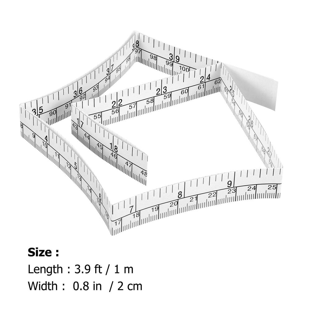 25Pcs Multi Color Disposable Measuring Tape in Paper for Nurses and Body Measurement Tasks