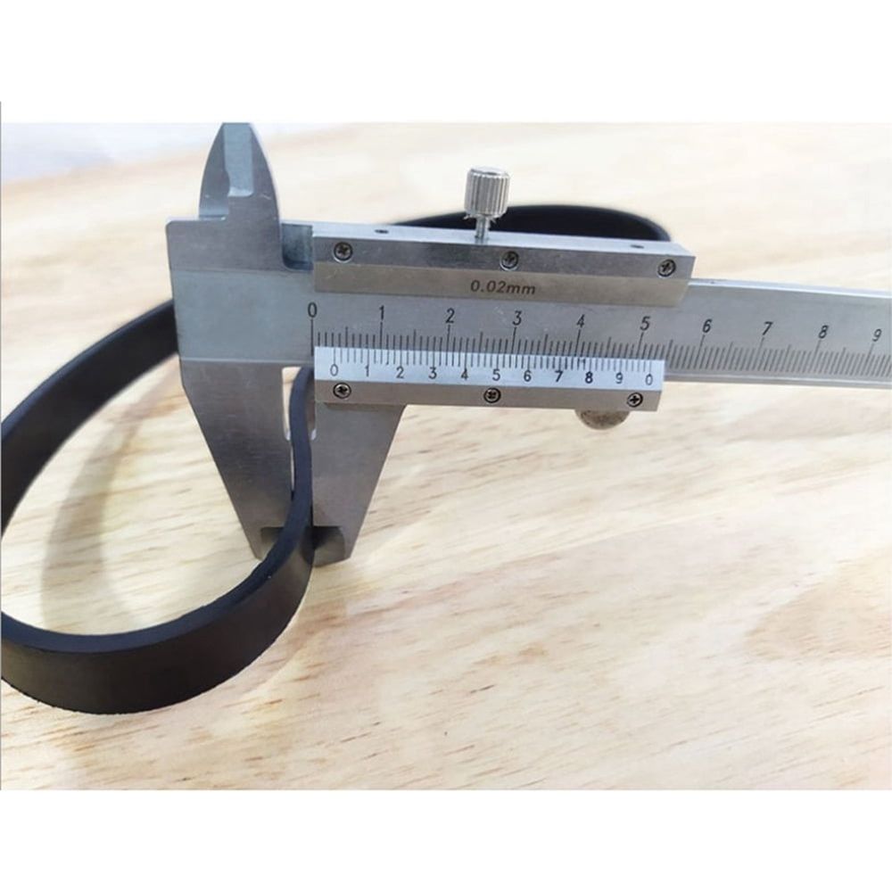 2 Pieces Band Saw Rubber Tire Band Woodworking Spare Parts for 9 inch Band Saw Scroll Wheel,2 x Band Saw Rubber Tire,Black