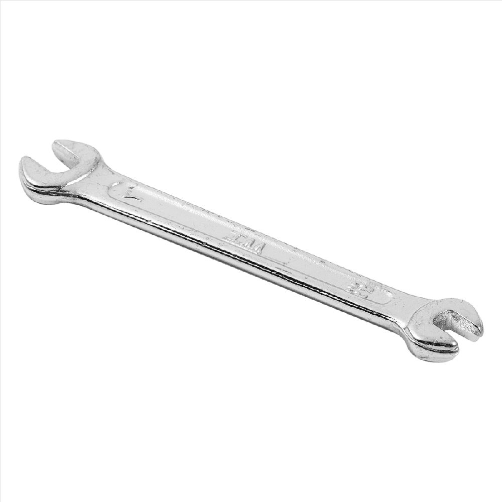 3X Silver Tone 5.5mm x 7mm U Shape Double Open-Ended Wrench Tool